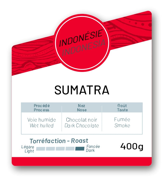 Indonésie - Sumatra - Foncé - 400 g