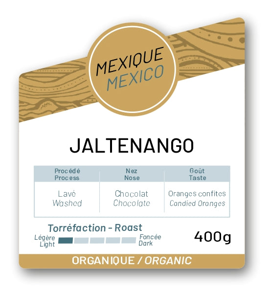 Mexique - Jaltenango - Léger - 400g